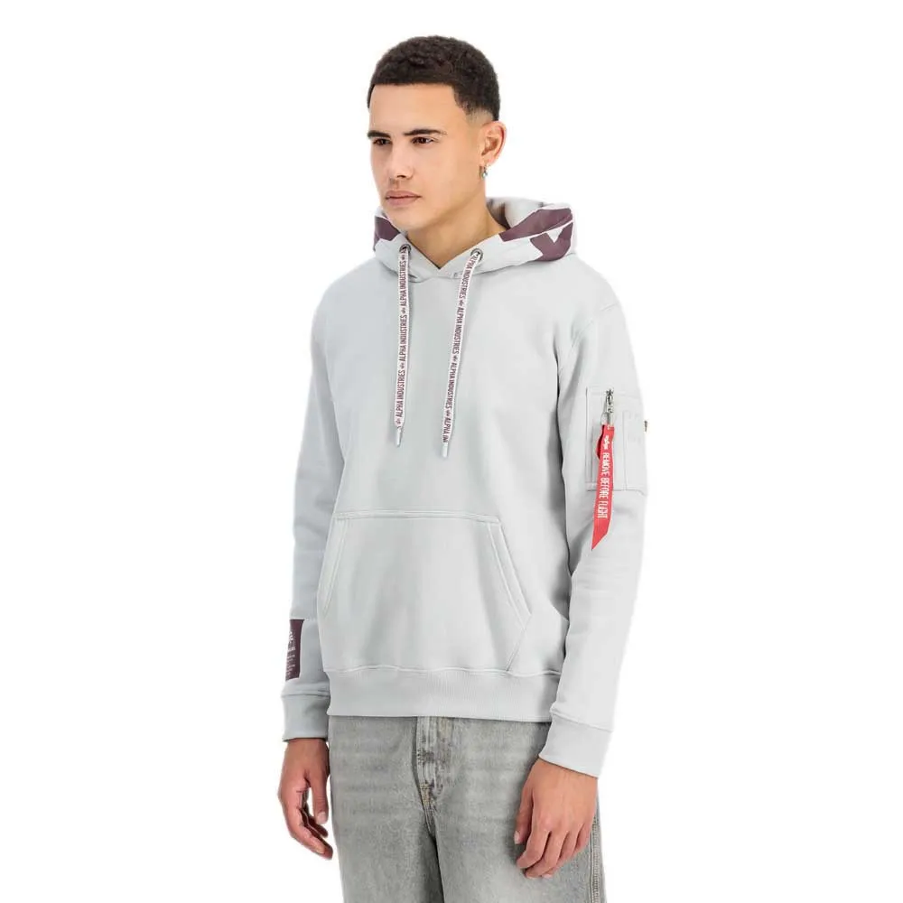 

Худи Alpha Industries Alpha, серый