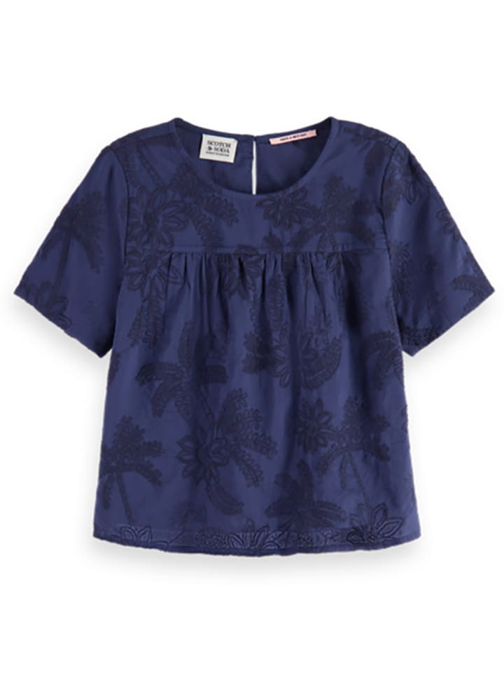 

Футболка Scotch & Soda, темно-синий