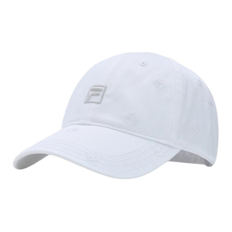 

FILA Хлопковая бейсболка из полиэстера унисекс белая, Cloud White