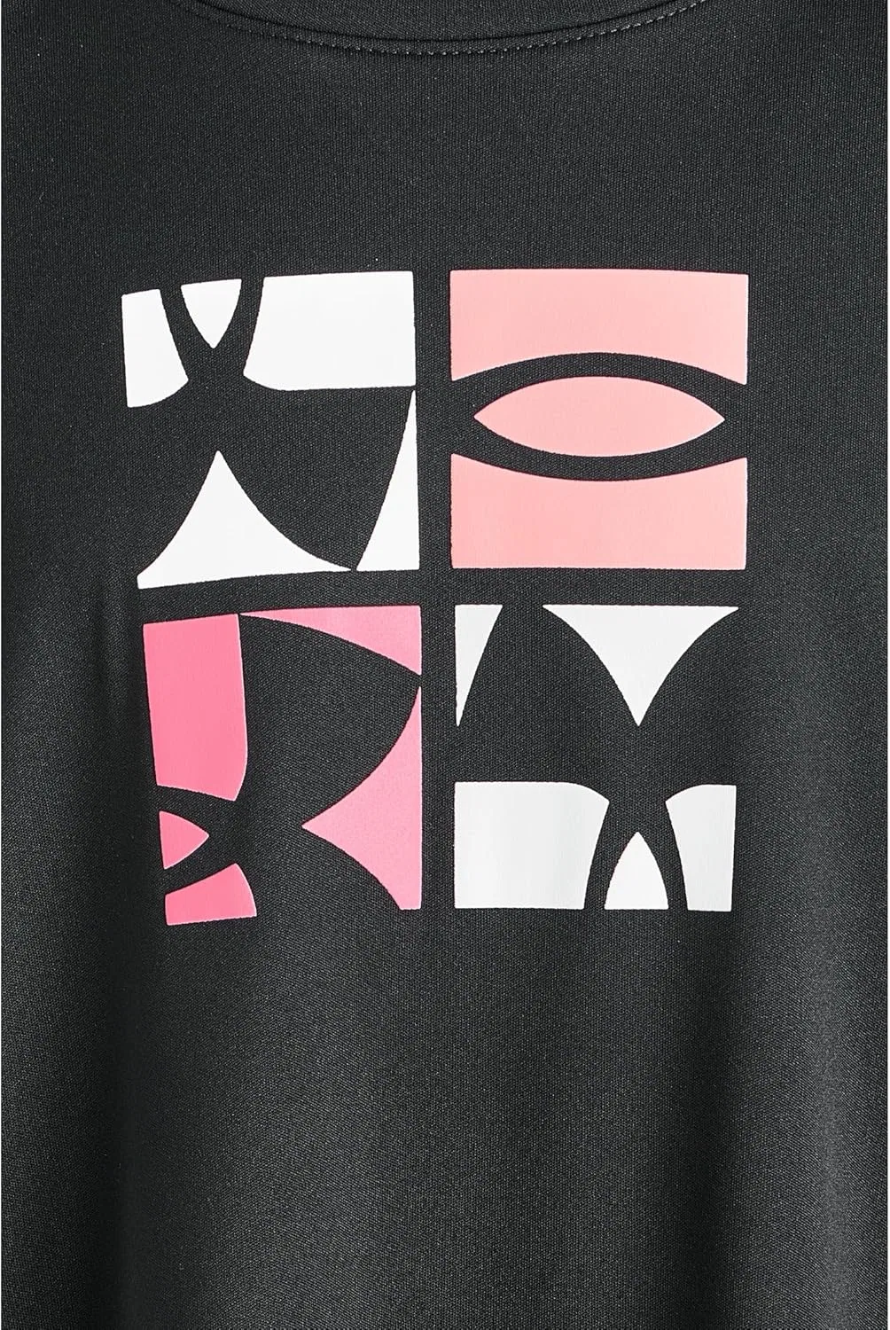Футболка детская Under Armour, Black / White — фото 3