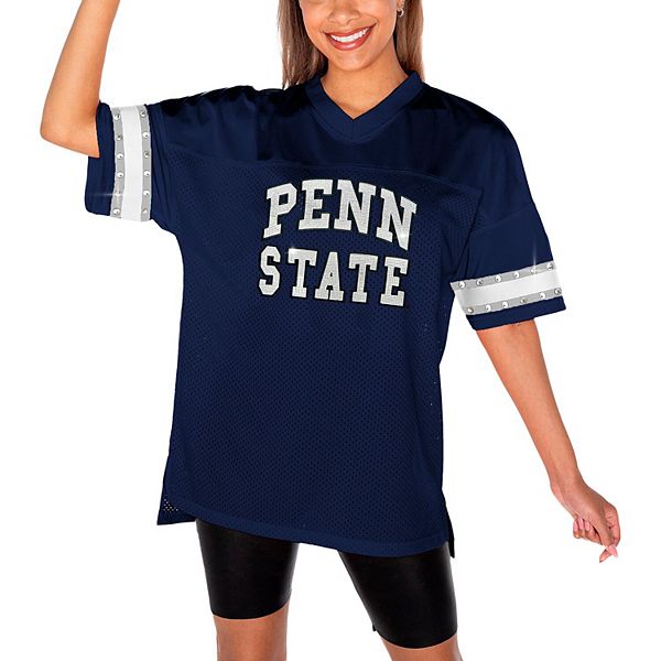 

Женская футболка с пайетками до начала игры navy penn state nittany lions Gameday Couture