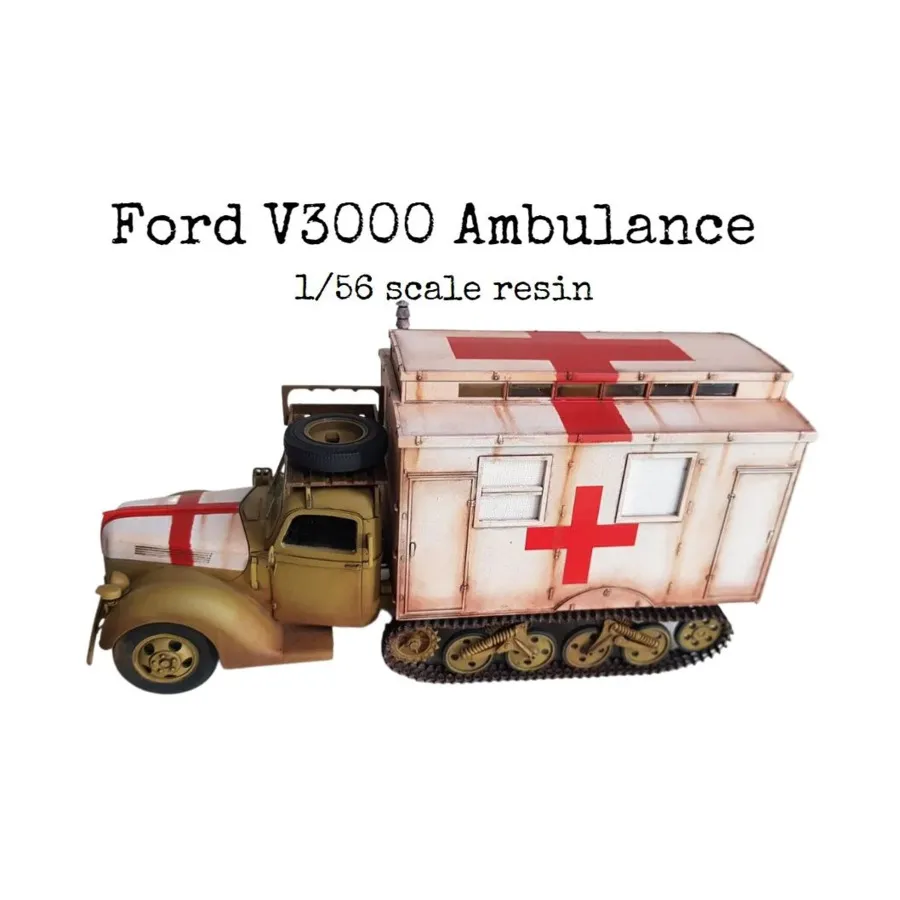 

Машина скорой помощи Ford V3000, WWII Miniatures - Germany - Late War - Infantry (28mm)