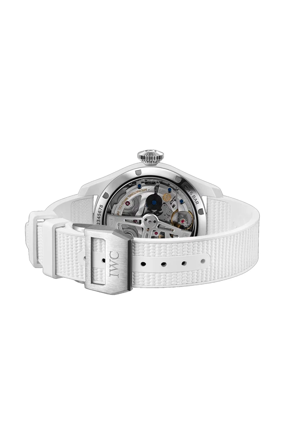 БОЛЬШИЕ ПИЛОТСКИЕ ЧАСЫ С ВЕЧНЫМ КАЛЕНДАРЕМ TOP GUN LAKE TAHOE - IW503008 IWC SCHAFFHAUSEN, серебряный — фото 3