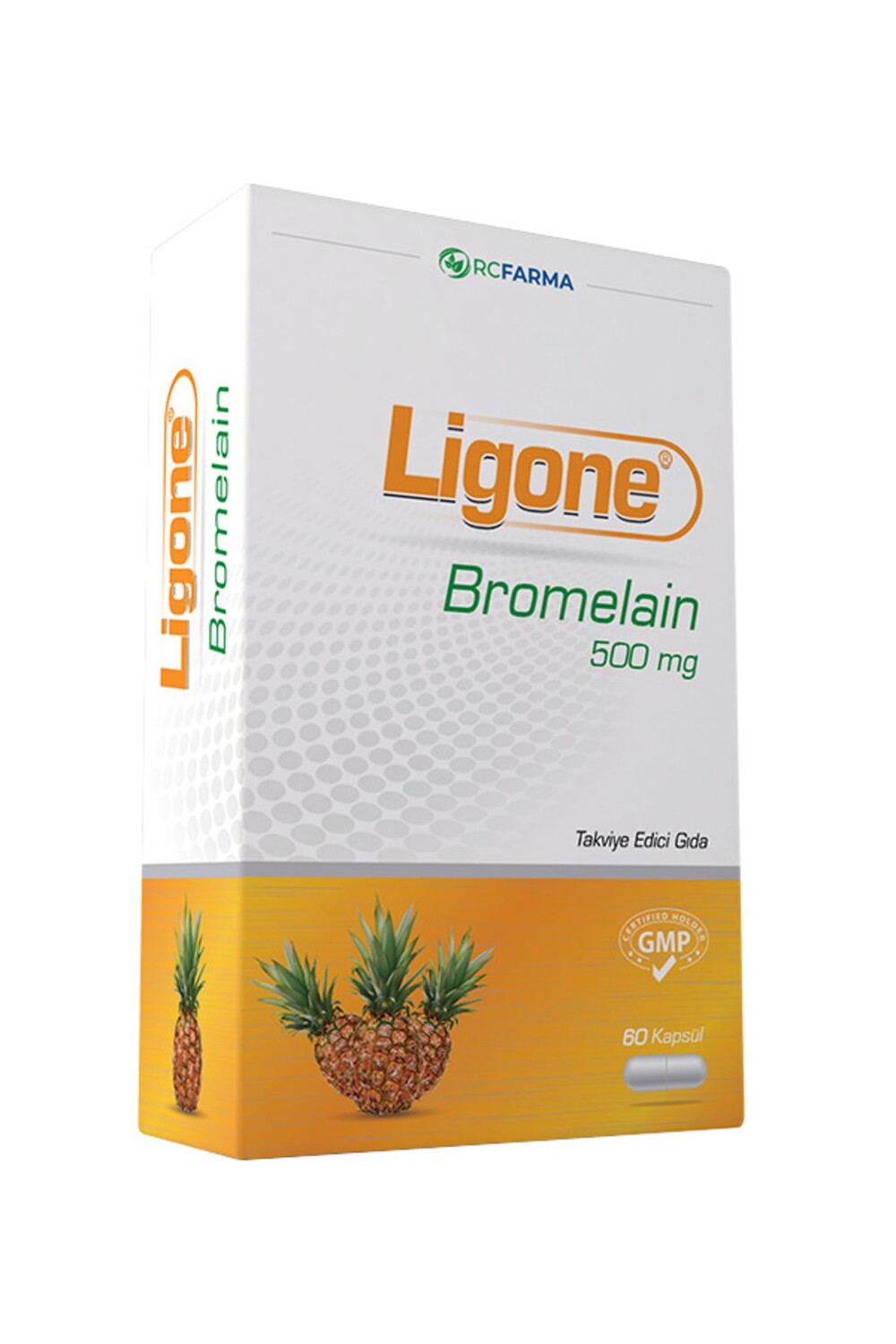 

Ligone Бромелайн 60 капсул