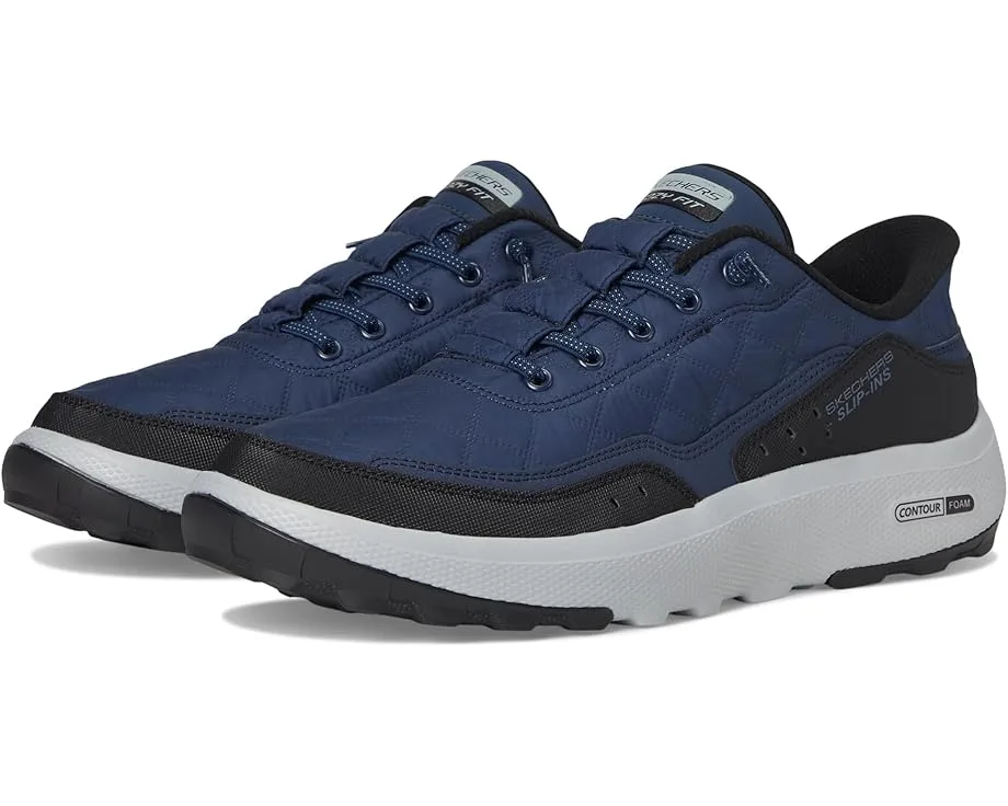 Кроссовки SKECHERS Urban Explore Cozy Fit Hands Free Slip-in, Navy/Black