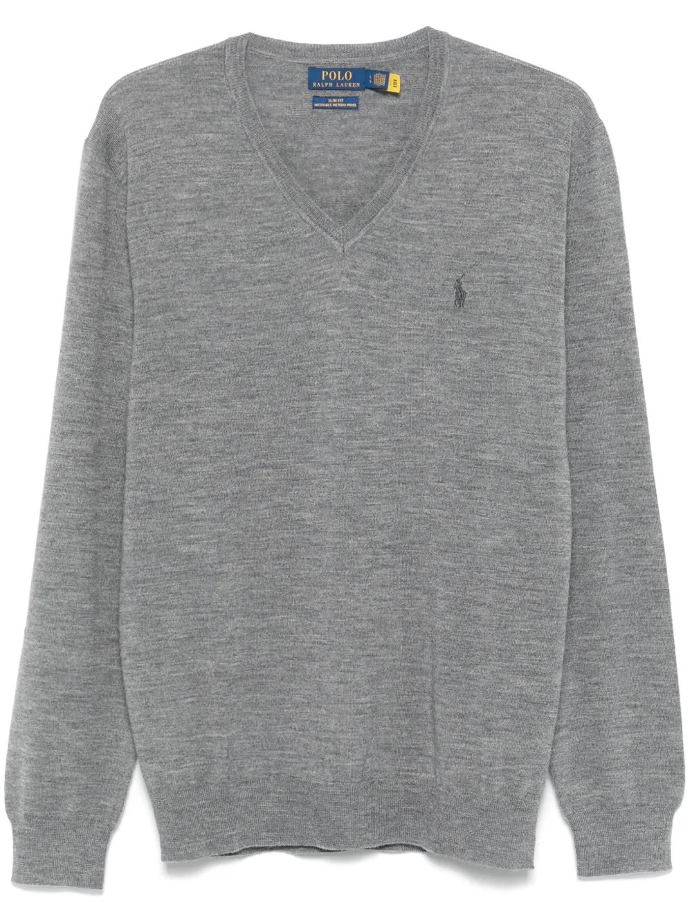 

Свитер с вышивкой Polo Pony POLO RALPH LAUREN, серый