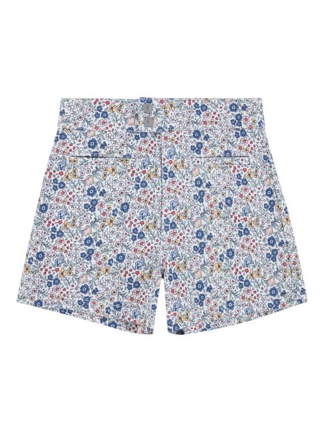 

Детские укороченные джинсовые шорты A-Line с цветочным принтом из вискозы LENZING ECOVERO Levi's