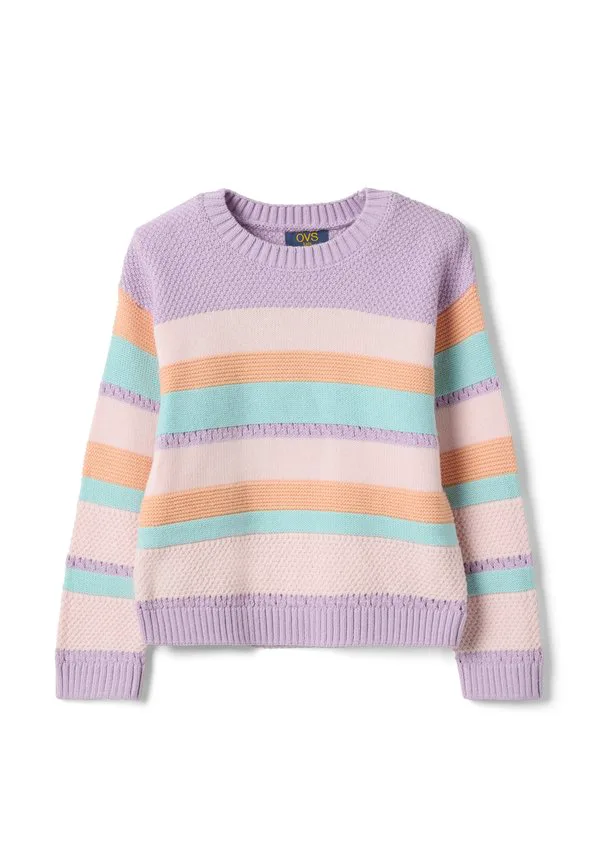 Джемпер в полоску стандартного кроя Ovs, Pink Purple