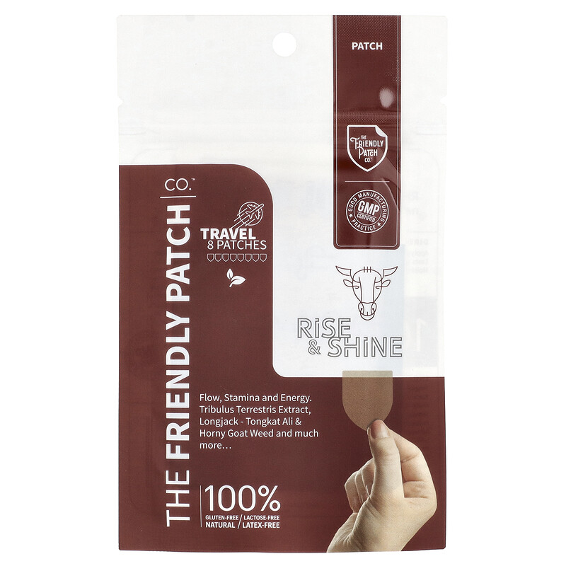 

The Friendly Patch, Патчи для путешествий, Rise & Shine, 8 патчей