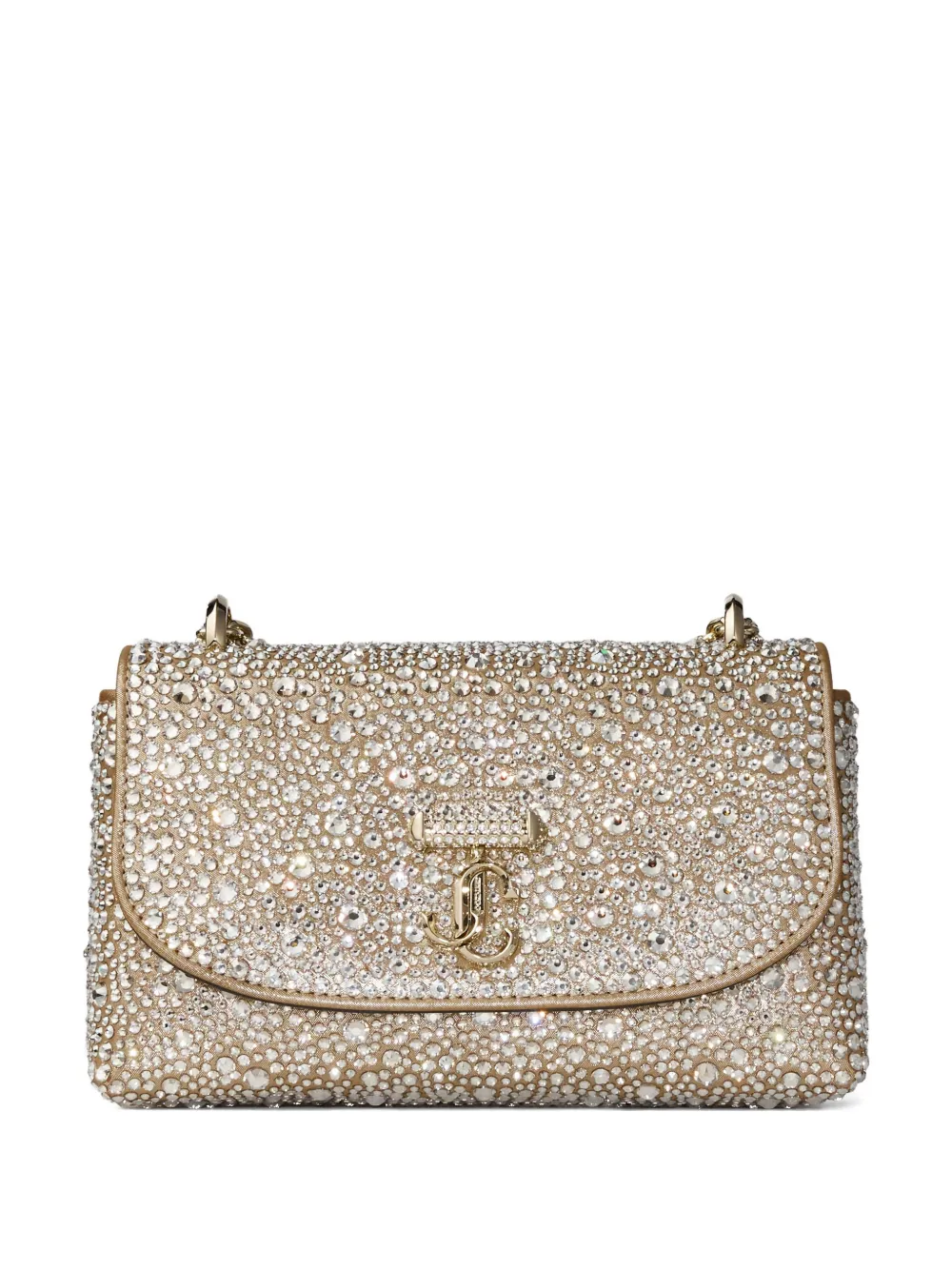 

Маленькая сумка через плечо Curve JIMMY CHOO, золотой