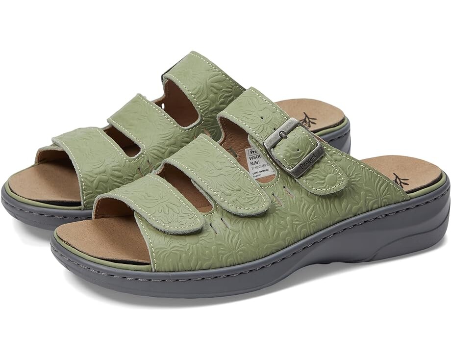 Сандалии Propet Breezy Walker Slide, зеленый