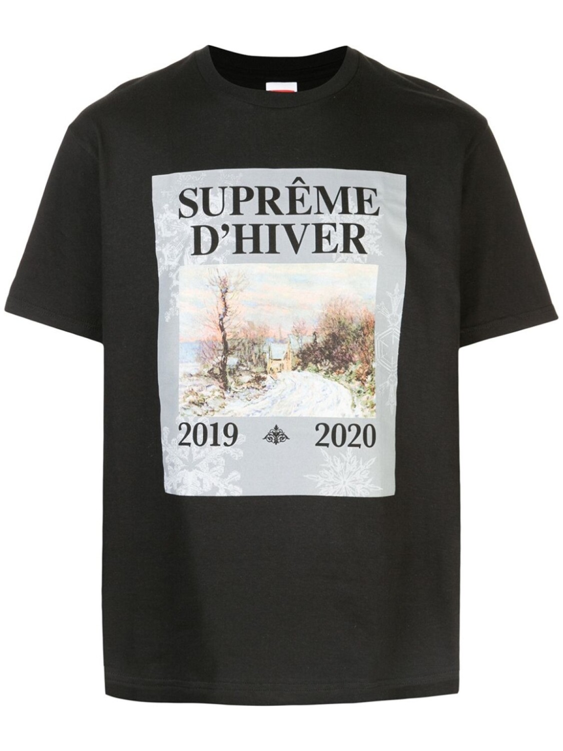 

Supreme футболка D'Hiver с принтом, черный