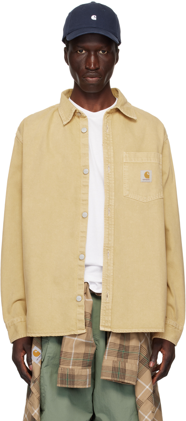 

Бежевая джинсовая куртка George Carhartt Work In Progress