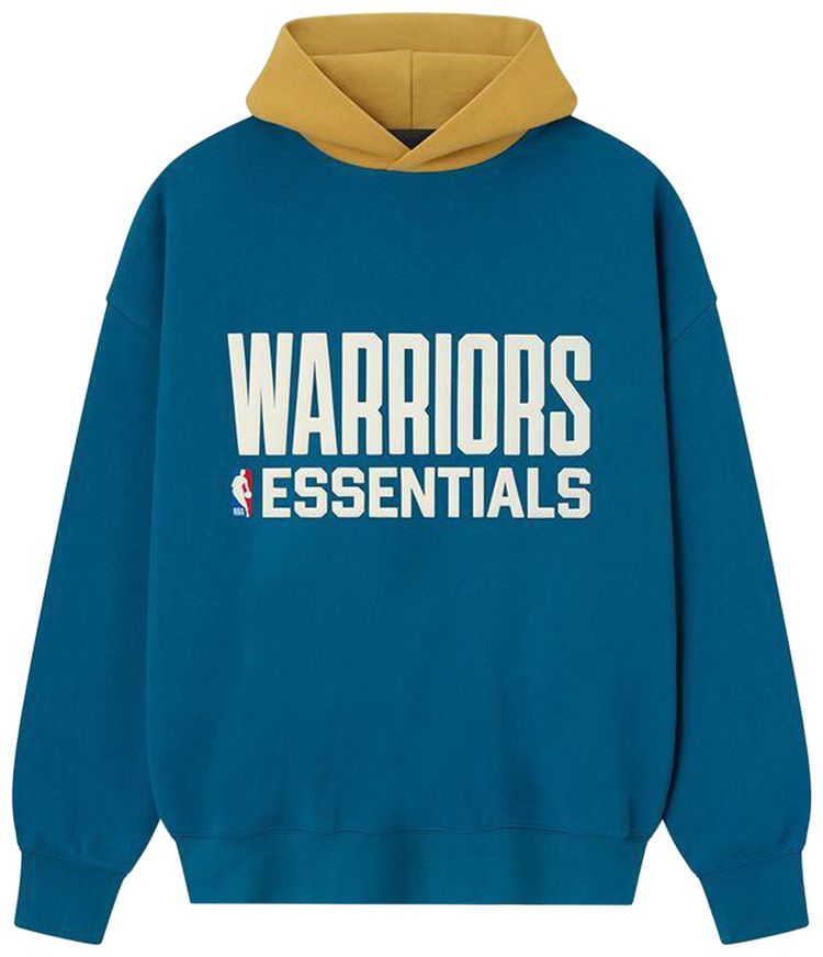 

Толстовка Fear of God Essentials Warriors Sport Hoodie, синий