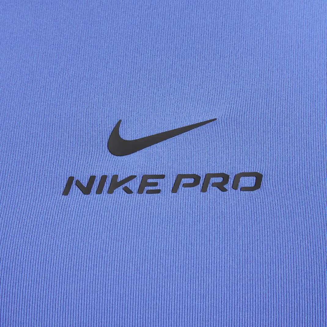 Футболка Nike Pro Dri FIT с коротким рукавом Comet Blue — фото 4