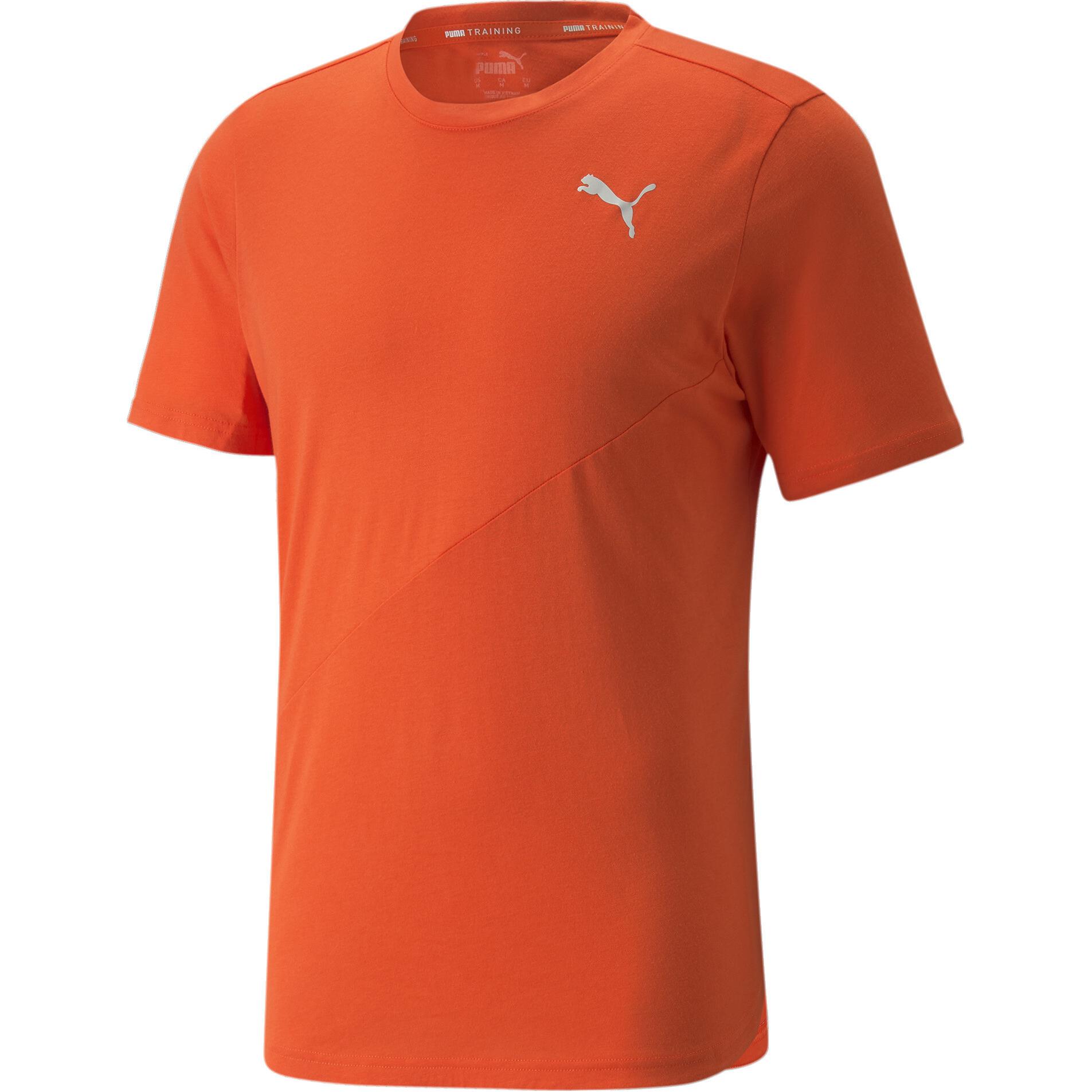 

PUMA Футболка мужская, томатно-вишневая красная