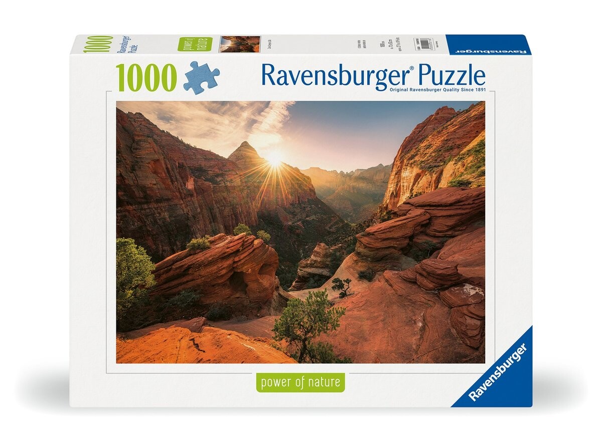 

2D пазл Природа 2, 1000 деталей Ravensburger