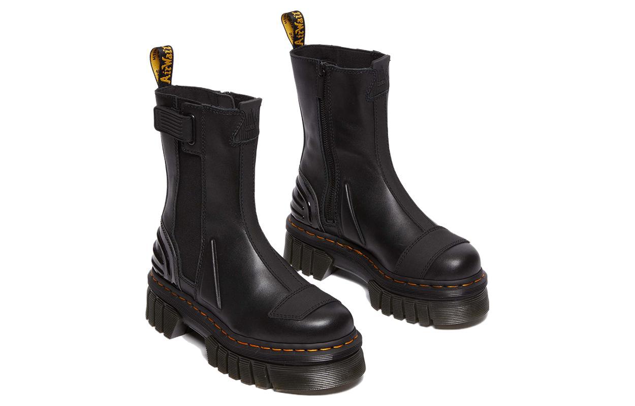 Мужские ботинки челси Dr.Martens Audrick Alternative кожаные на платформе, черный — фото 3