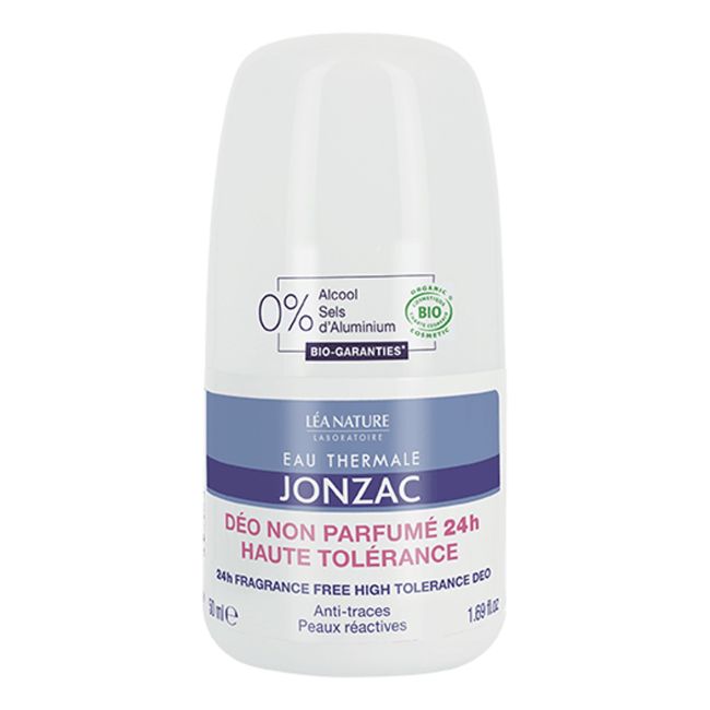 Eau thermale 24h шариковый дезодорант без отдушек с высокой переносимостью Jonzac, 50 мл
