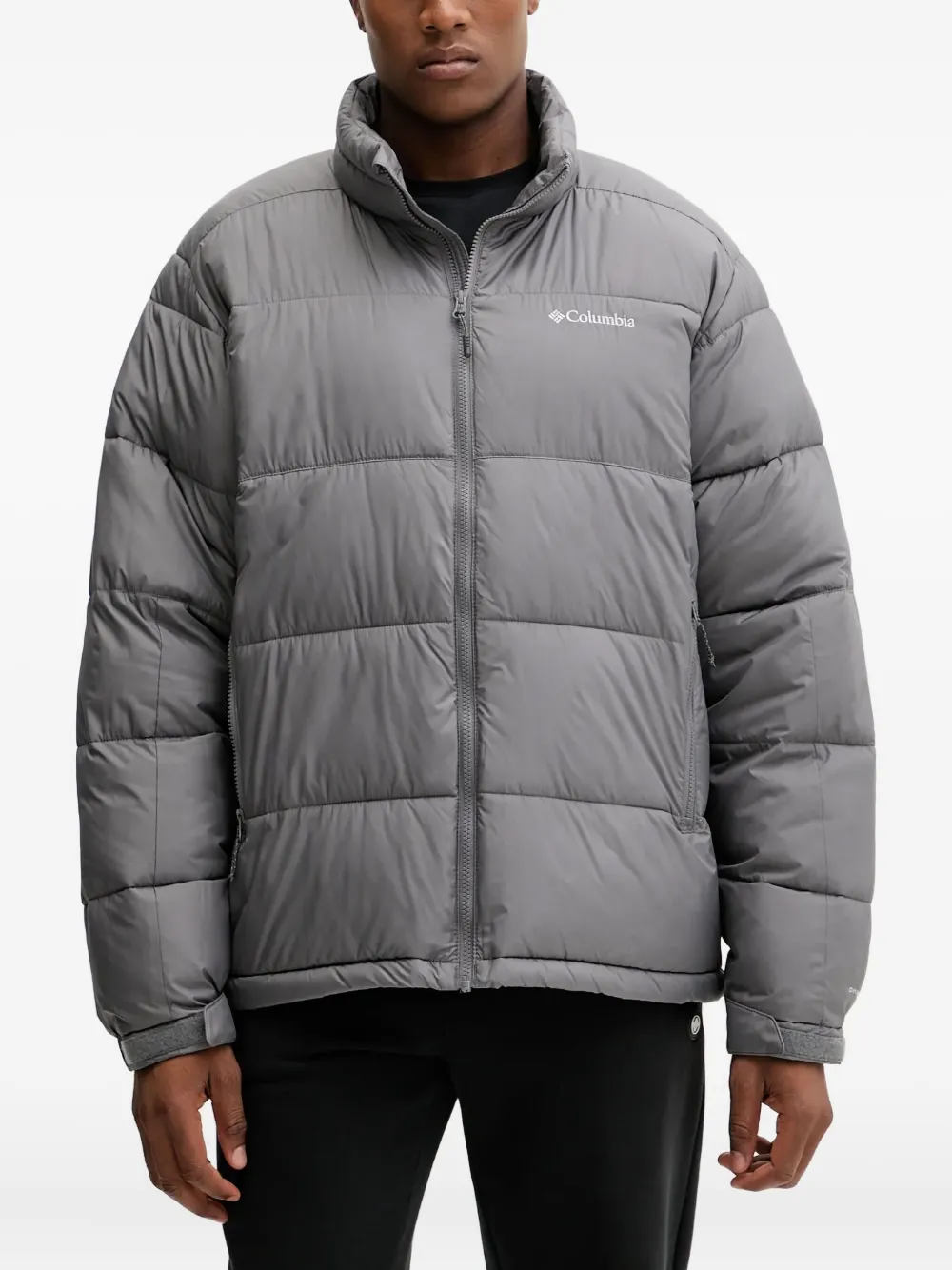 

Стёганая куртка на молнии Columbia, серый