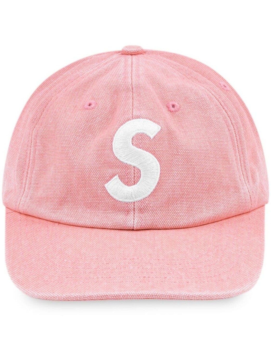 

Кепка Supreme Pigment S Logo 6-панельная, розовый