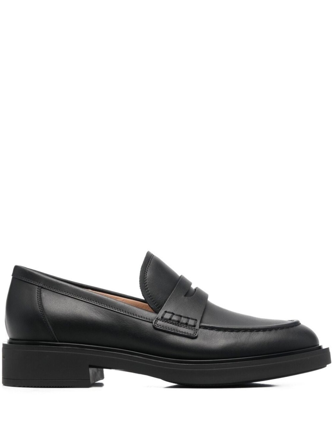 

Gianvito Rossi пенни-лоферы Harris, черный