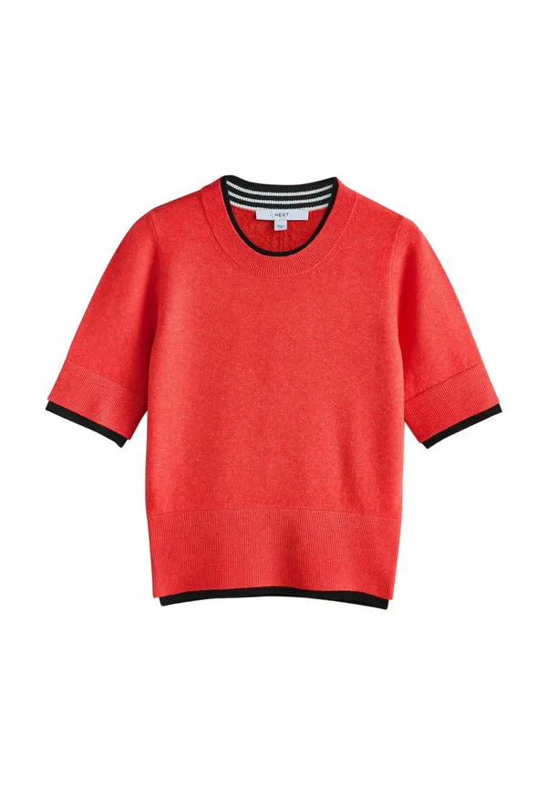 

Обычная, очень мягкая, двойная отделка, базовая футболка с коротким рукавом Next, Red/Black, Черный, Обычная, очень мягкая, двойная отделка, базовая футболка с коротким рукавом Next, Red/Black