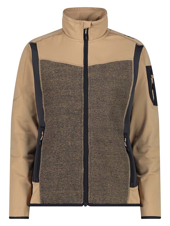 

Куртка софтшелл CMP, цвет beige/schwarz