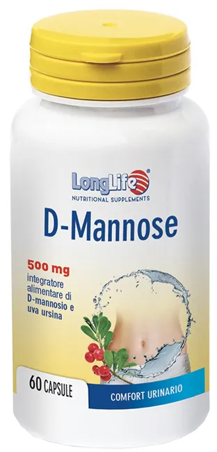 

Longlife D Mannose 60 капсул Уро-генитальная добавка для благополучия Long Life