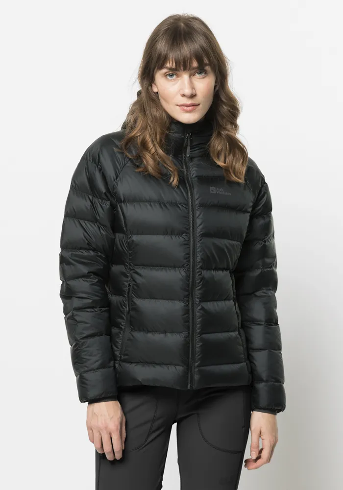 

Пуховик Jack Wolfskin "NEBELHORN DOWN HOODY W", с капюшоном, черный