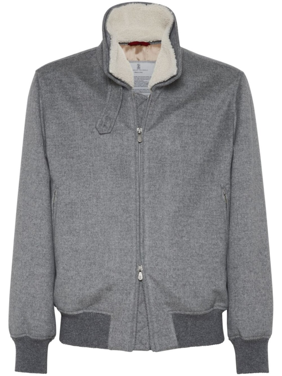 

Brunello Cucinelli кашемировый джемпер, серый
