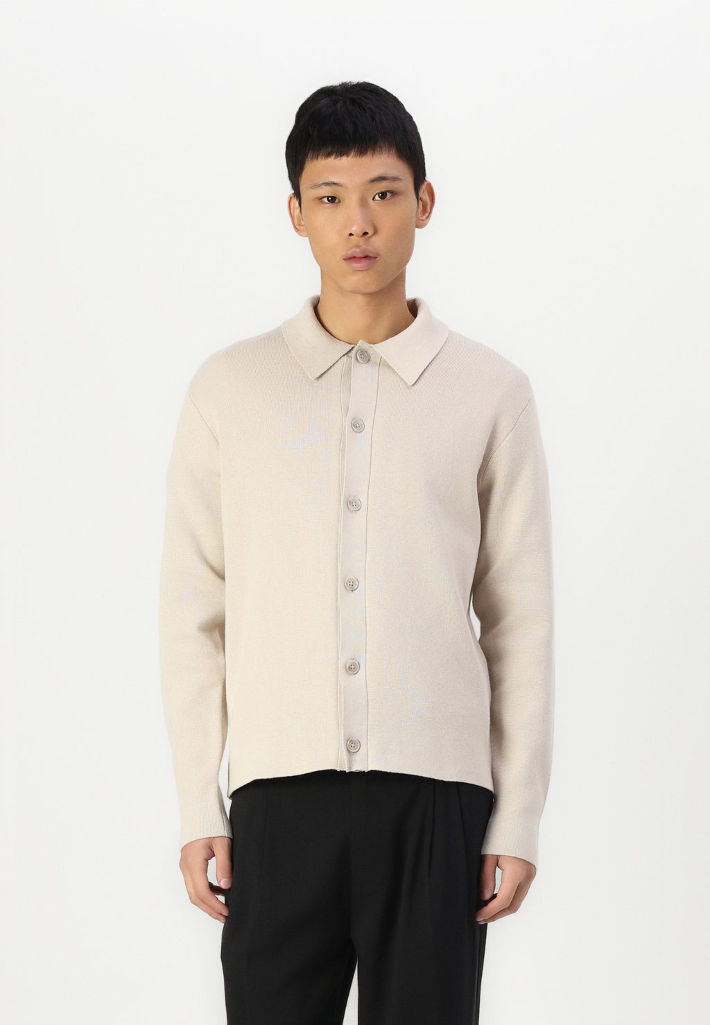

Кардиган JPRBLAMILANO SPRING BUTTON Jack & Jones PREMIUM, бежевый
