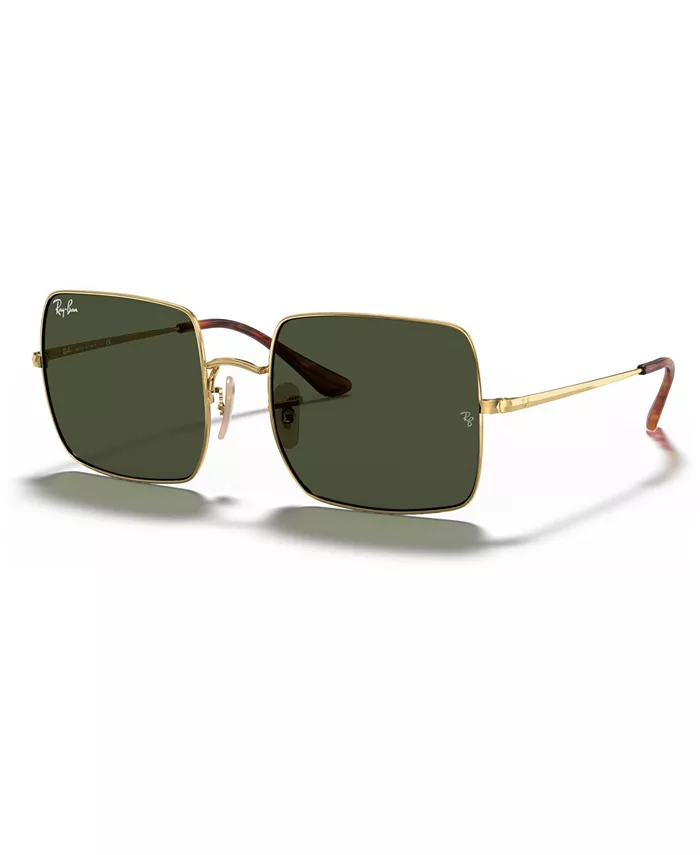 

Унисекс солнцезащитные очки, RB1971 SQUARE 1971 CLASSIC Ray-Ban, золотой