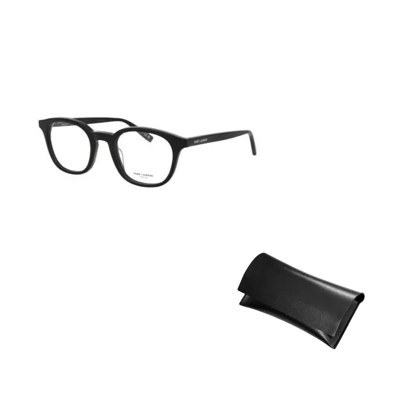

SAINT LAURENT Очки с круглой оправой, Black
