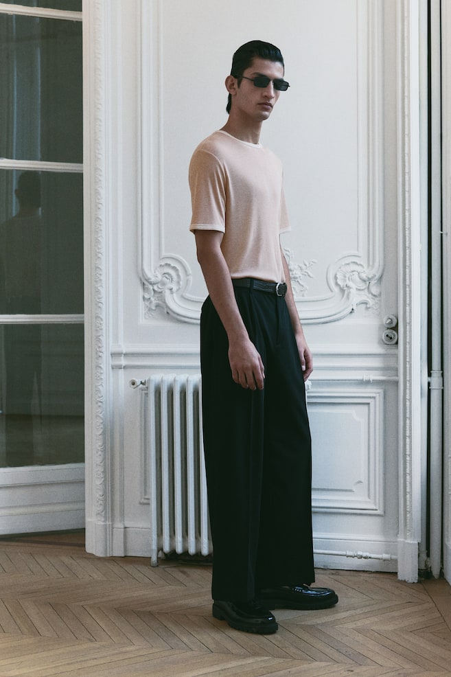 

Футболка обычного кроя H&M, розовый