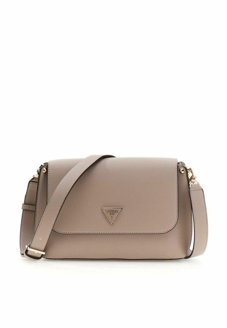 

Сумка кросс-боди Guess MERIDIAN FLAP, Dark Taupe/Taupe