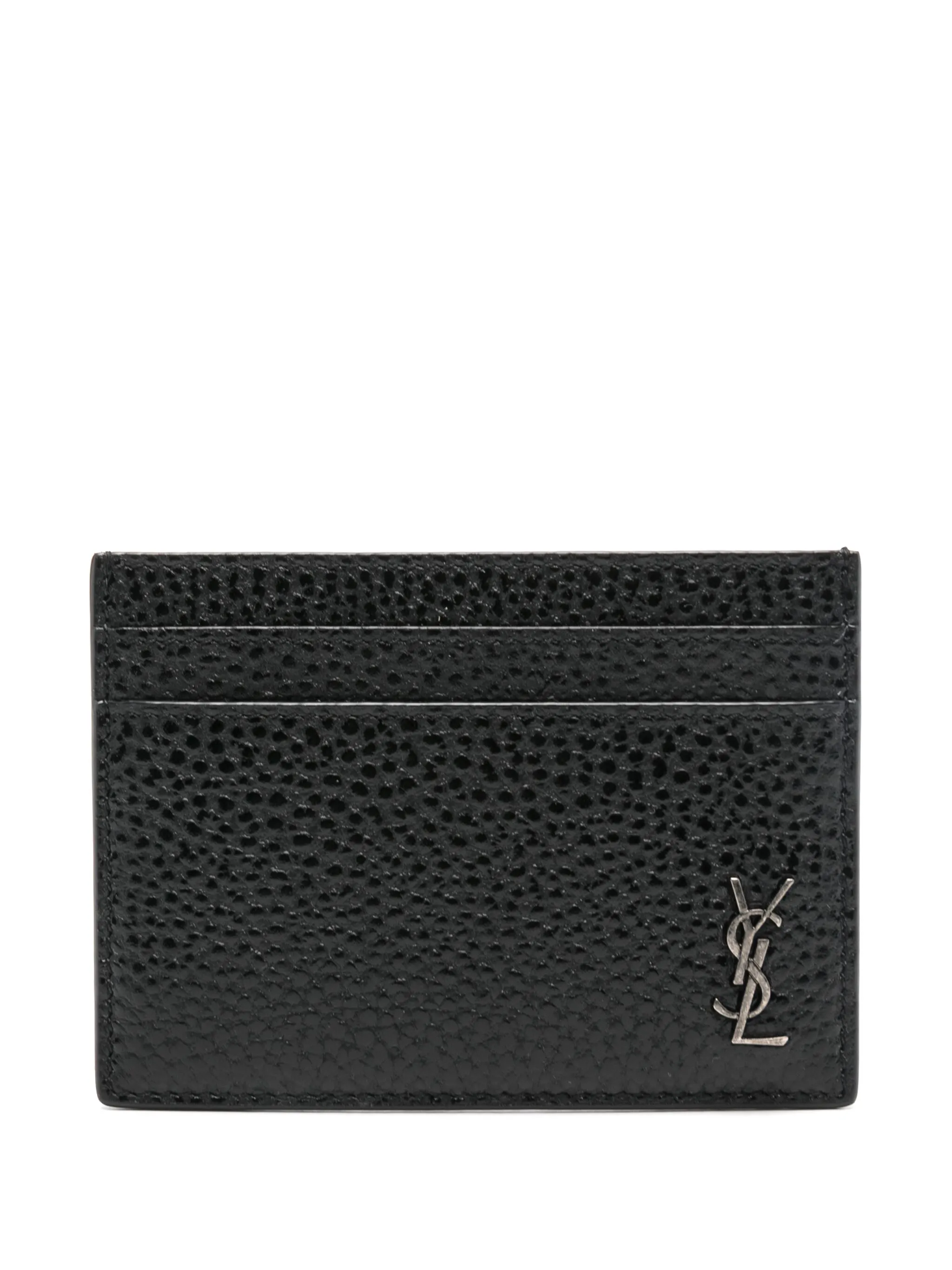 

Кошелек с логотипом Cassandre Saint Laurent, черный