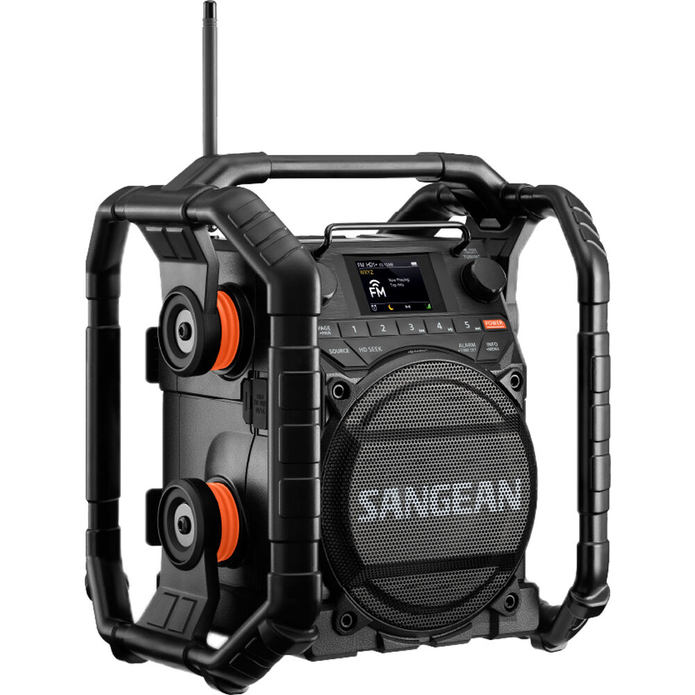 

Мобильные колонки Bluetooth Sangean U7HD Waterproof HD/AM/FM Radio with Bluetooth U-7HD