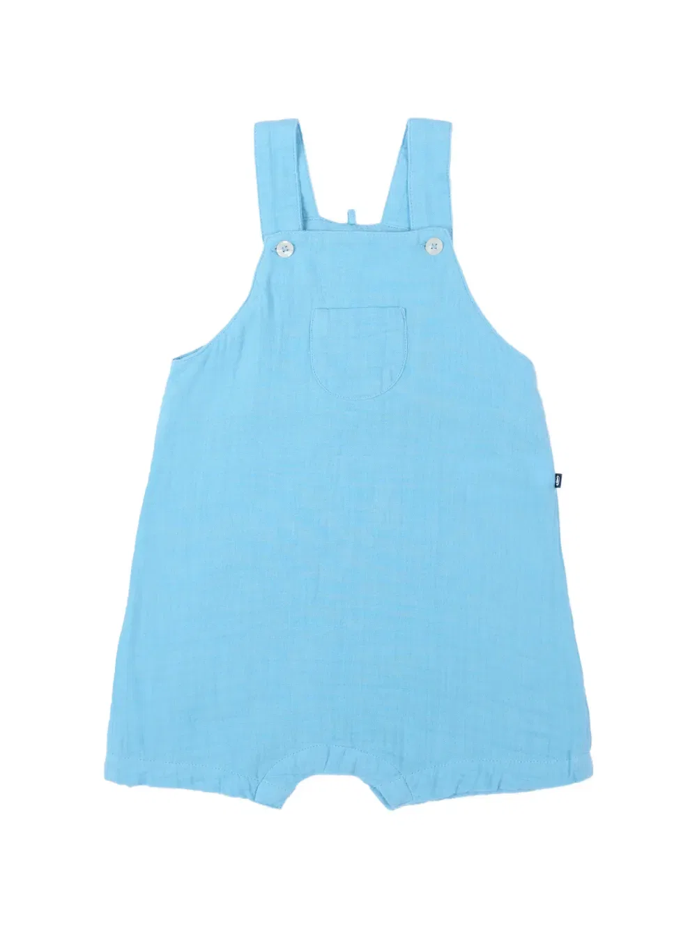 Короткие комбинезоны с карманами Petit Bateau, синий
