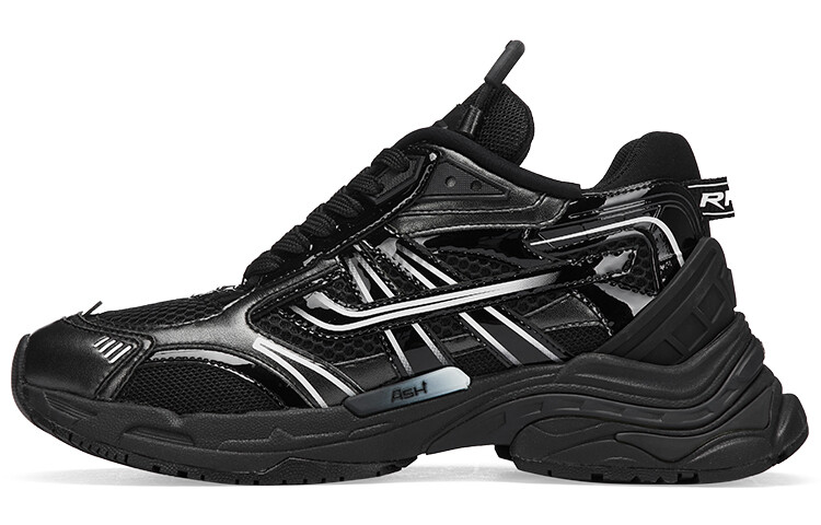 Кроссовки ASH Lifestyle Shoes Women's Low-top Black, черный