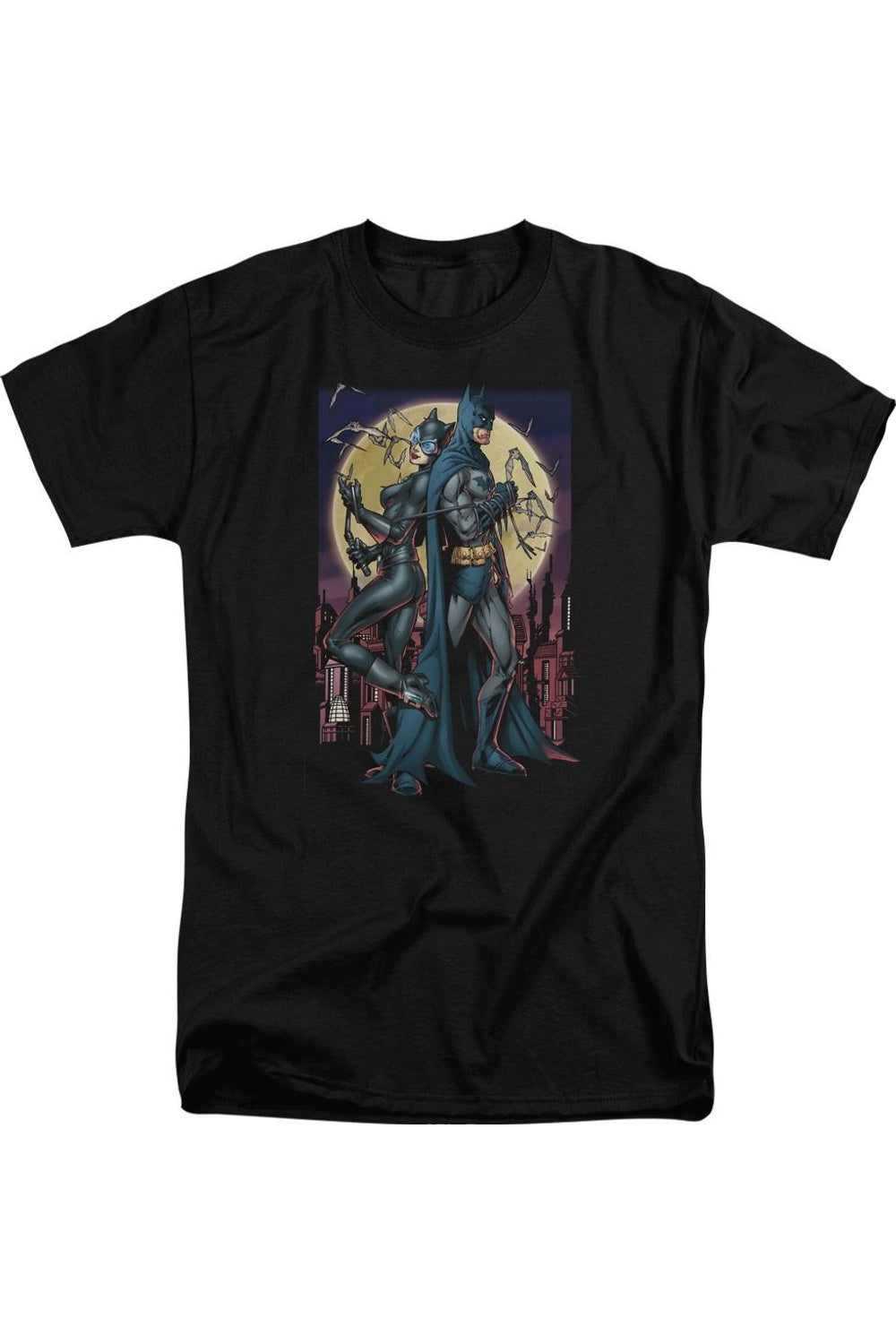 

Batman Paint The Town Красная футболка с коротким рукавом для взрослых Gildan