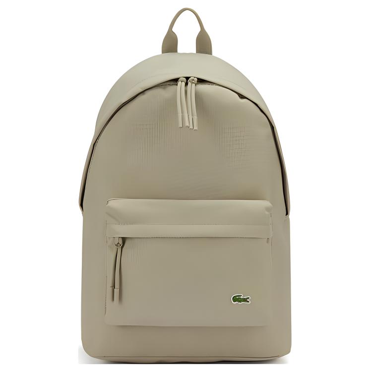 

LACOSTE Тканевый рюкзак унисекс темно-бежевый, Dark Beige