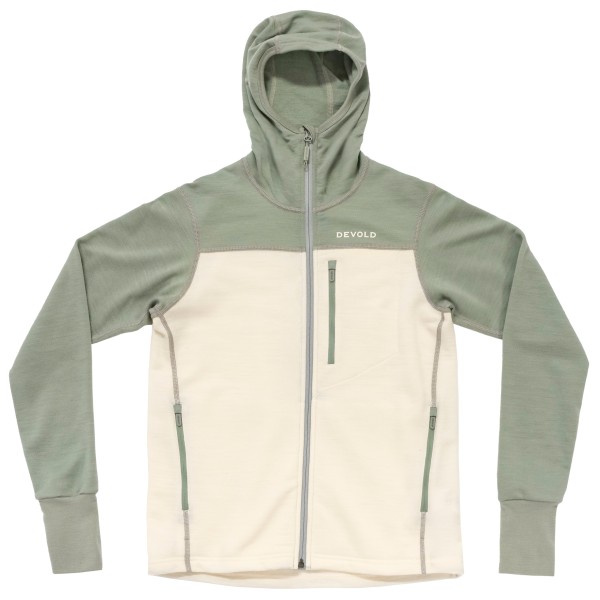 

Женская куртка Explorer из мериносовой шерсти с капюшоном - куртка из мериноса Devold, мультиколор