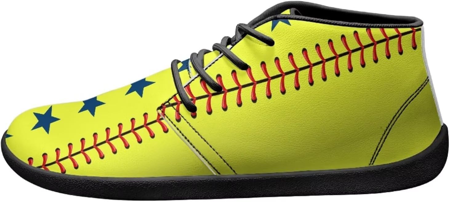 

Ботинки Forchrinse Shark с принтом, челси до щиколотки, средние повседневные кроссовки для мужчин, кожаные шнурованные чукка, модная обувь для прогулок, водонепроницаемые, Baseball