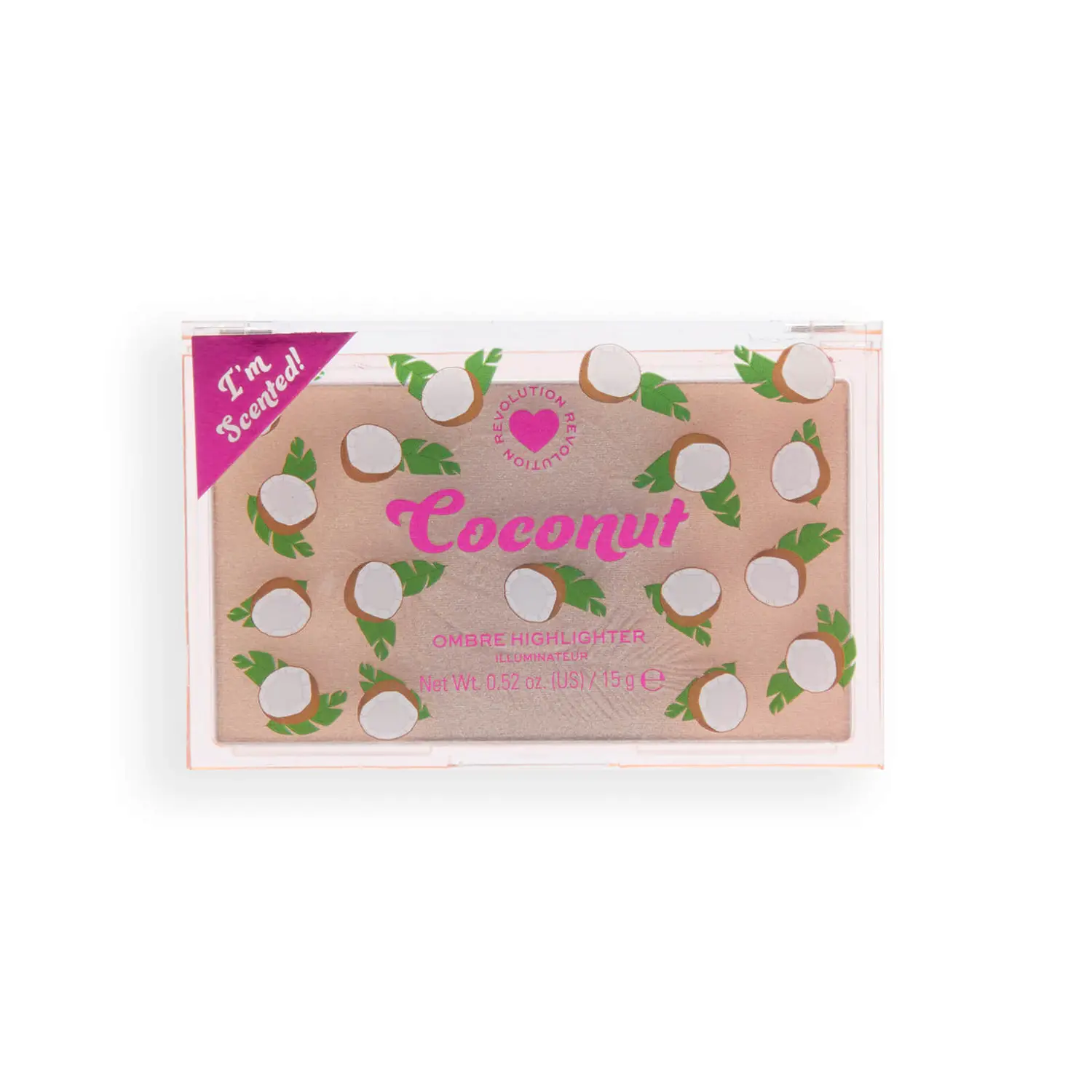 

Хайлайтер I Heart Revolution Coconut Ombre Highlighter