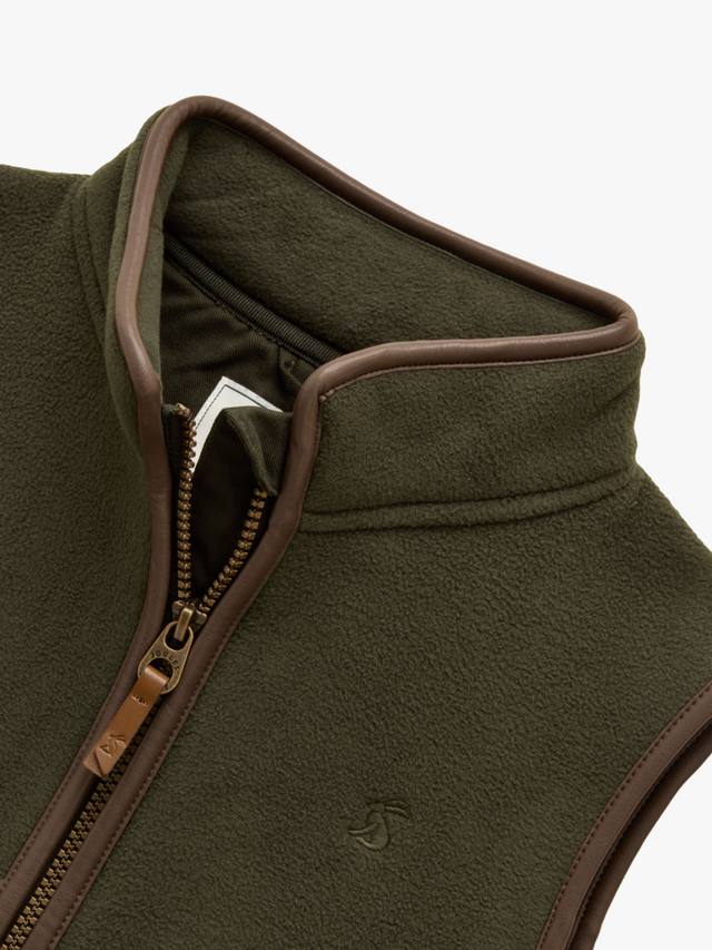 Детский жилет Heritage Fleece Joules, Dark Green — фото 3
