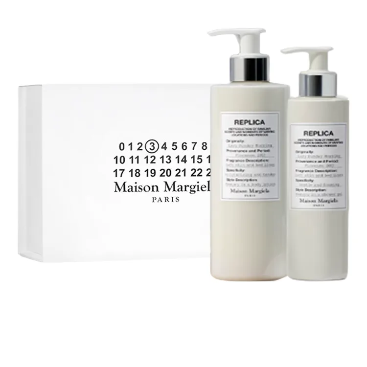 Лосьон для тела и крем для рук Lazy Weekend для ухода и успокоения кожи Maison Margiela, Lazy Weekend Set: 400ml Body Lotion+200ml Body Wash
