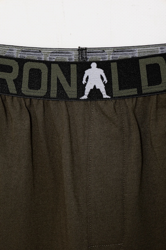 Детская хлопковая пижама Cr7 Cristiano Ronaldo, зеленый — фото 3