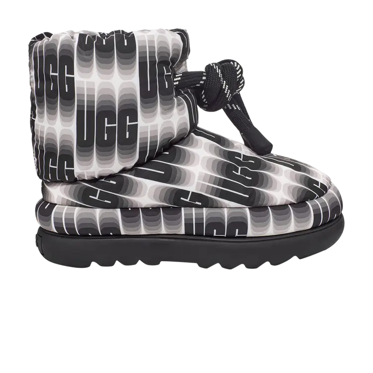 Ботинки короткие UGG Wmns Classic Maxi Wavelength, черный