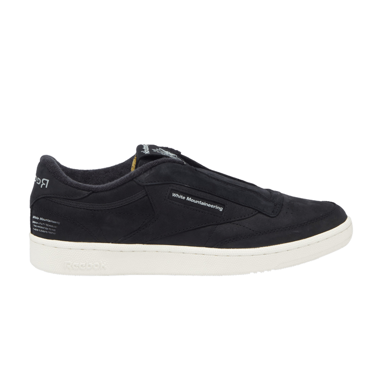 

Кроссовки Reebok White Mountaineering x Club C 85 'Black Chalk', черный
